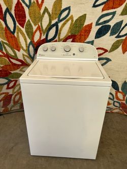 Whirlpool washer  laundry