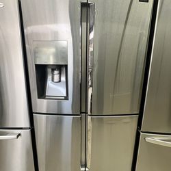 Samsung Stainless Steel Ext Door N Door Flex Door Refrigerator