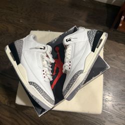Jordan 3 Reimagined White Cement Size 10