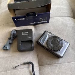 Canon PowerShot SX740 HS 20.3MP Point & Shoot Camera - Black