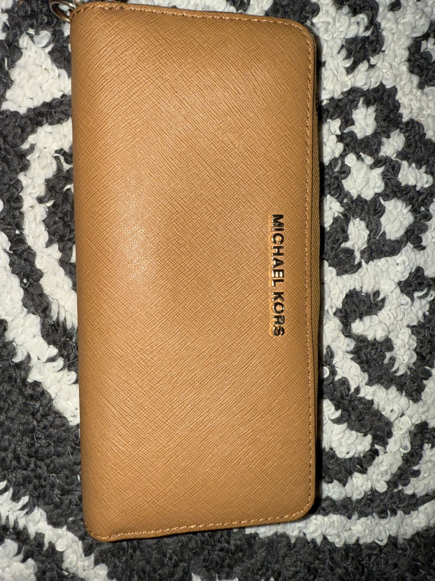 Tan Michael Kors Wallet