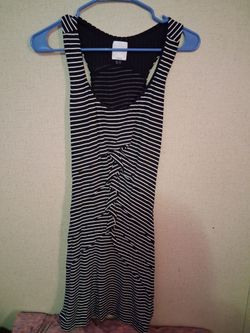 Black with white stripes