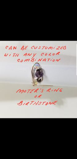 Handmade Wire Art Swarovski Ring