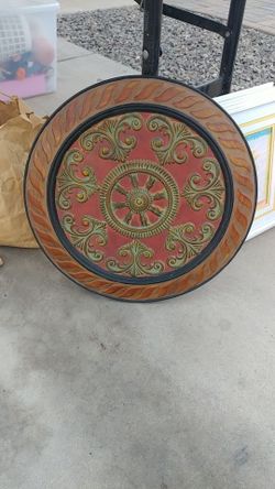 Mexican metal wall art