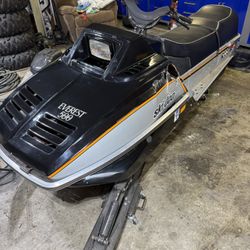 Ski Doo Snowmobile