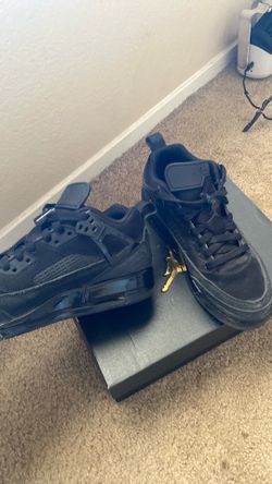 Black Jordan Spizike Low