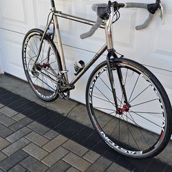 Titanium gravel Habanero Road bike..