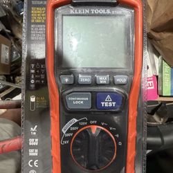 Klein Tools Digital Insulation Resistance Tester, Auto-Ranging TRMS Multimeter Brand New Paid Almost $200.0