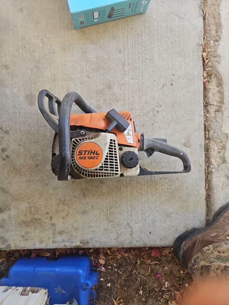 Stihl Ms-180c Chain Saw