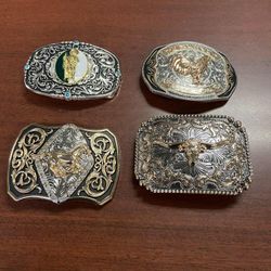 Hebillas Vaqueras De Metal