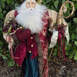 Santa Claus Large Christmas Holiday Figurine 4 FT Tall