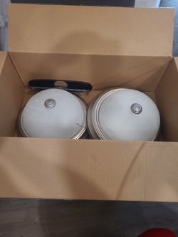 Light Fixtures Both For $40