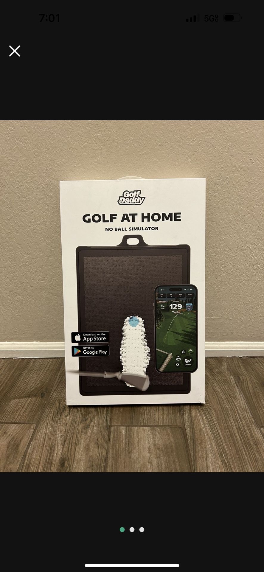 Golf Daddy Home Simulation