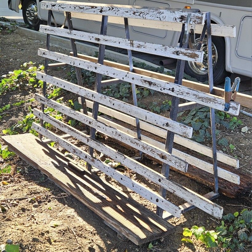 A Frame Rack For Glass
