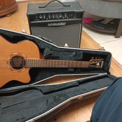 Electric Acoustic WASHBURN GUTAIR/ W AMP