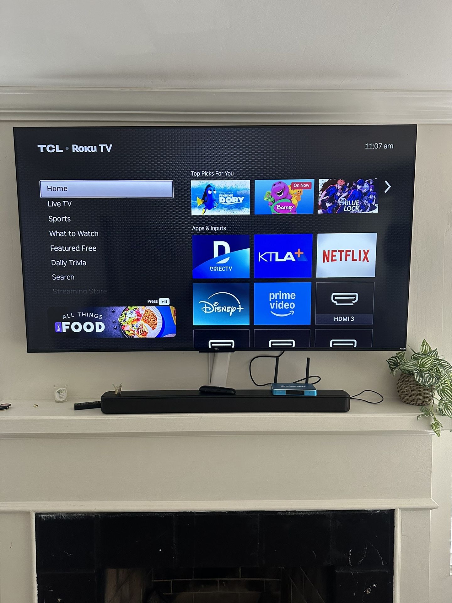 65’ TCL Roku TV
