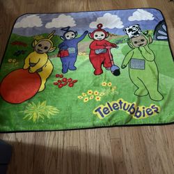 Teletubbies Blanket / Pillow / Dolls