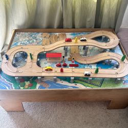 Thomas & Friends Wooden Train Table Set