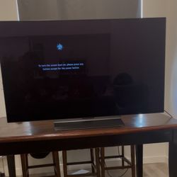 LG OLED evo C5 (2025 c series) 48-inch tv with box/stand etc.