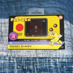 Brand new pac-man handhelds.