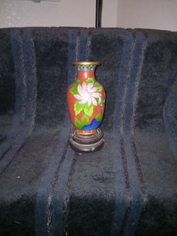 Cloisonne Vase From China Or Japan