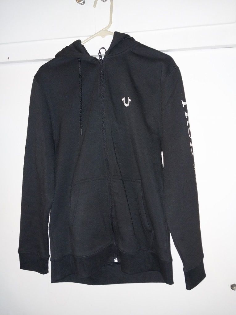 True Religion Zip Up Sweater Woman