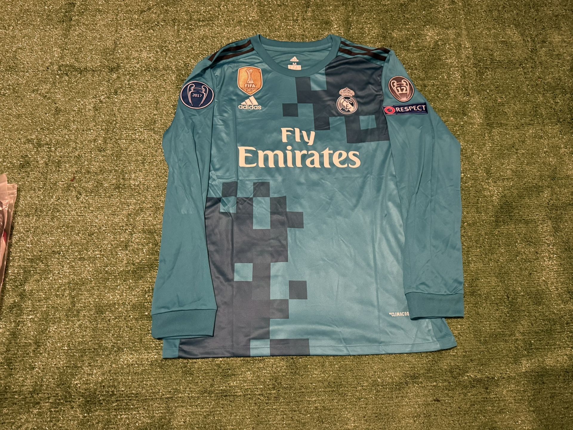 Cristiano Ronaldo #7 Real Madrid Away Jersey Long Sleeve 17/18