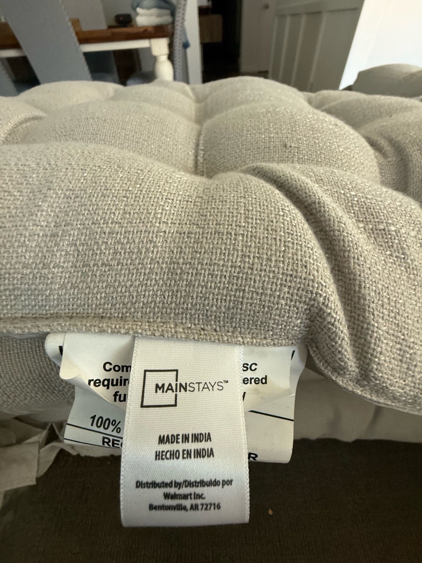 Chair cushions