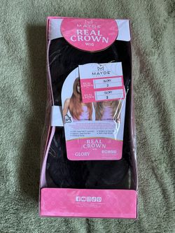 MAYDE REAL CROWN HD LACE PART BANG TYLE WIG - GLORY