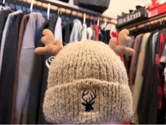antler beanie