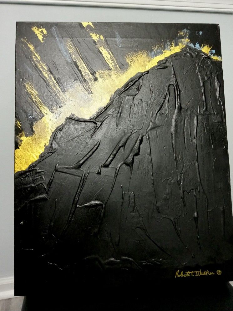 Hand-Painted Original Abstract Painting