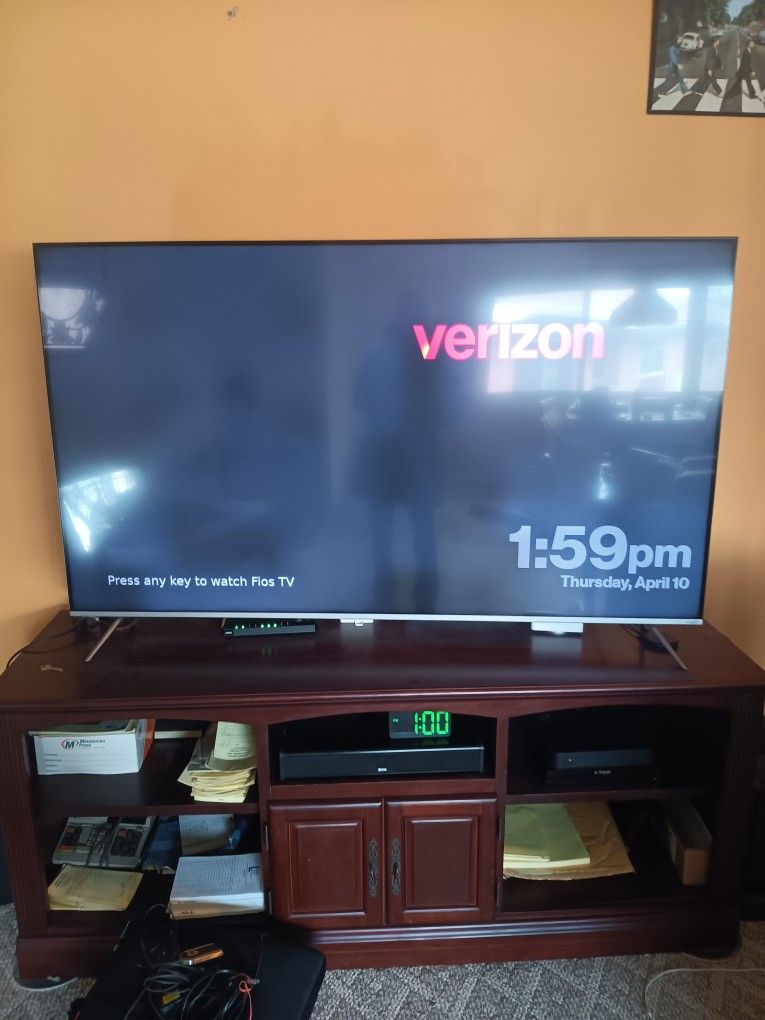 57" VIZIO TV. - ONLY 6 MONTHS OLD