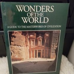 Wonders of the World: A Guide to the Masterworks of Civilization by Rand McNally Hardcover Brand New
