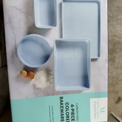 Martha Stewart Everyday 4-Piece Carbon Steel Nonstick Bakeware Set