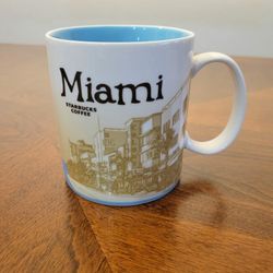 Starbucks Coffee MIAMI  Mug Cup ( Collectors Series ) Brand New 