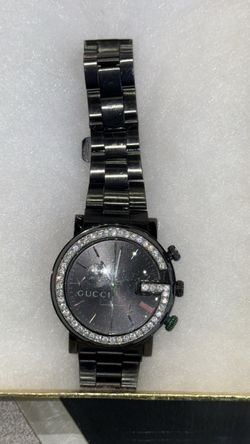 Gucci Diamond watch w/ scuffed glass