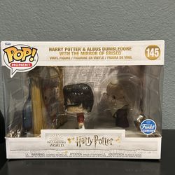 New Funko Pop Moment Harry Potter and Albus Dumbledore Mirror Of Erised