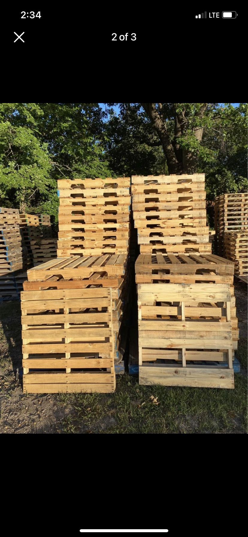 Pallets For Sale 41x37