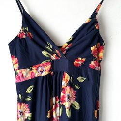 Floral Maxi Dress, XL