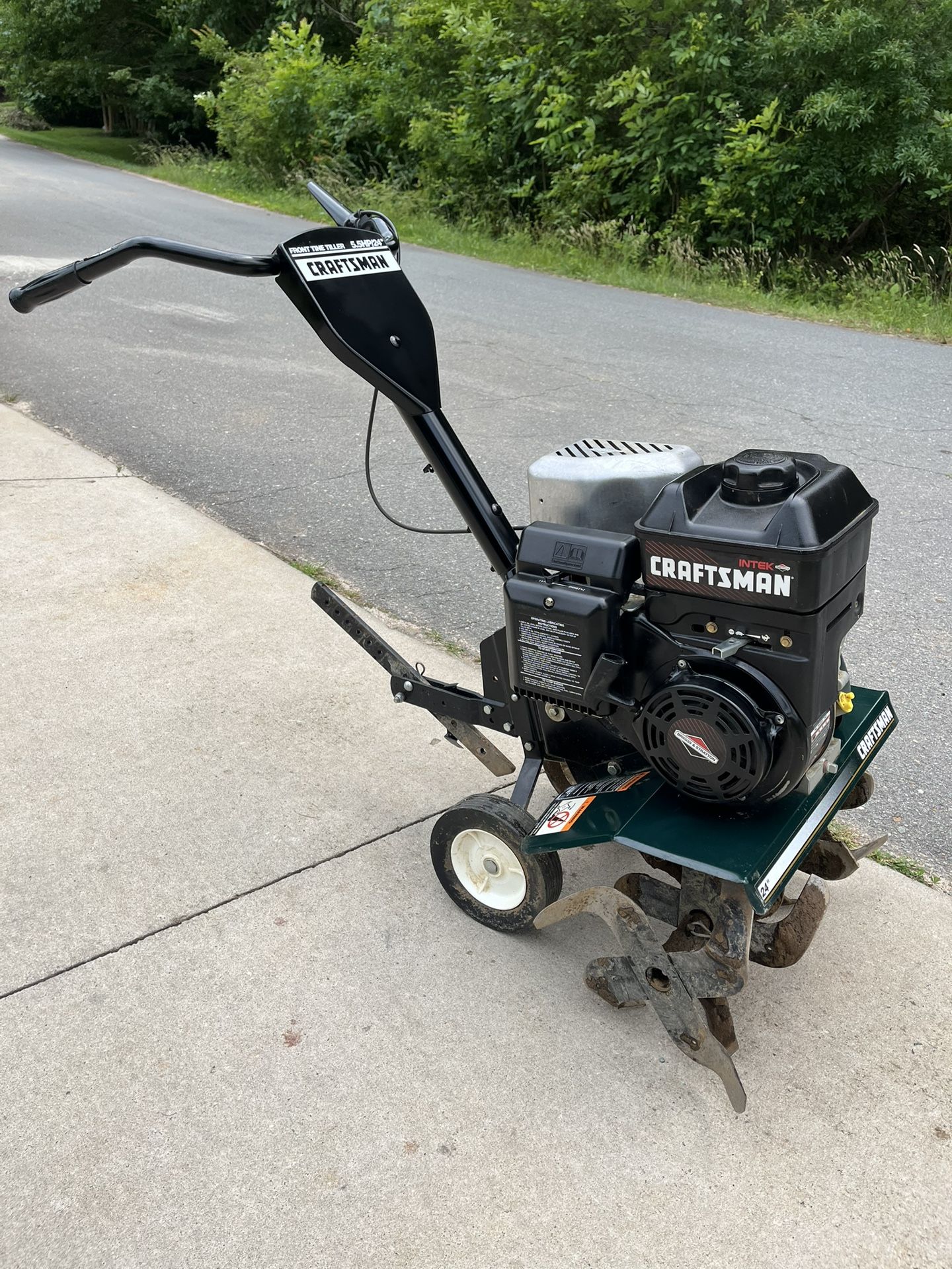 Craftsman Tiller