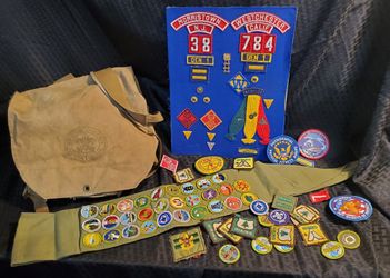 Boy Scouts Awards And Badge Lot