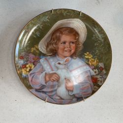 Easter morning collector plate by Sandra KUCK