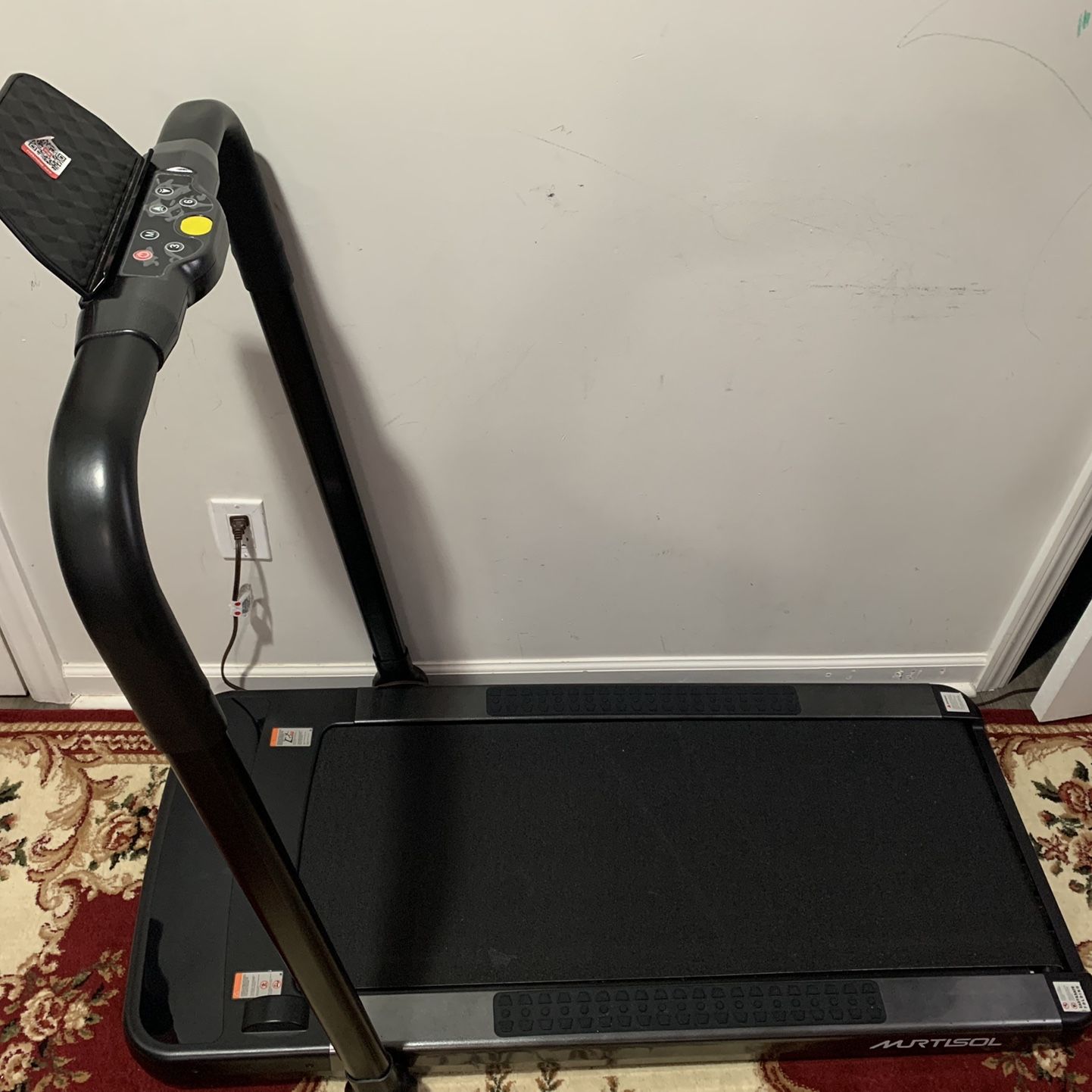 Murtisol 2 in 1 Folding Treadmill 2.25HP Under Desk Electric Treadmill Installation Free with APP Remote Control and LED Display Portable Walking for Sale in Queens NY OfferUp