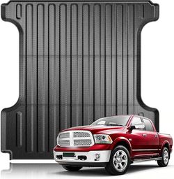 YZONA Bed Mat for Ram 1(contact info removed)-2026, 5.7 ft. Double Cab, No Custom-fit, heavy-duty, non-slip, all-weather TPE truck bed liner