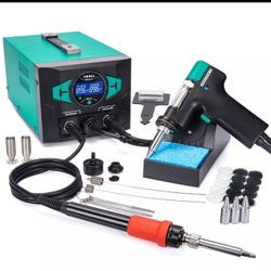 YIHUA 948D III Soldering Iron Desoldering Station Kit with Upgraded Desolder Tool, 110W EVO...