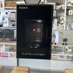 Sony FE 24-70 F2.8 GM II