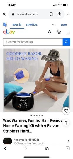 Wax Warmer, Femiro Hair Removal Home Waxing Kit