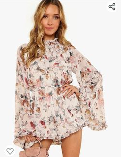 Floral Romper