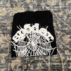 Black OG Web Spider Hoodie