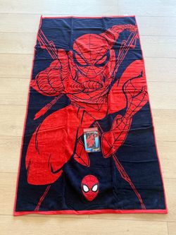 Spider man towel